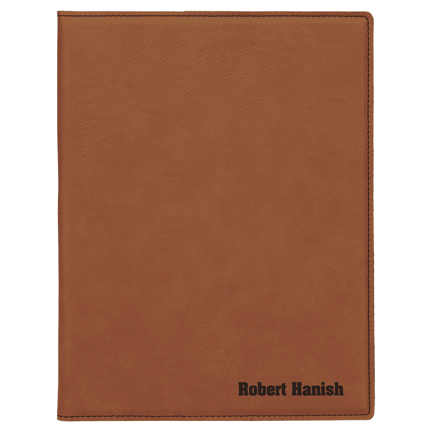 Custom 7x9 Leatherette Business Portfolio – Personalized Professional Organizer