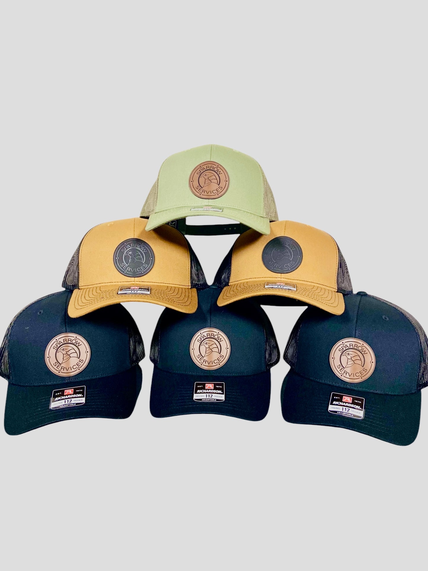 Custom Business Hats with Engraved Leatherette Patch – Personalized Promotional Caps