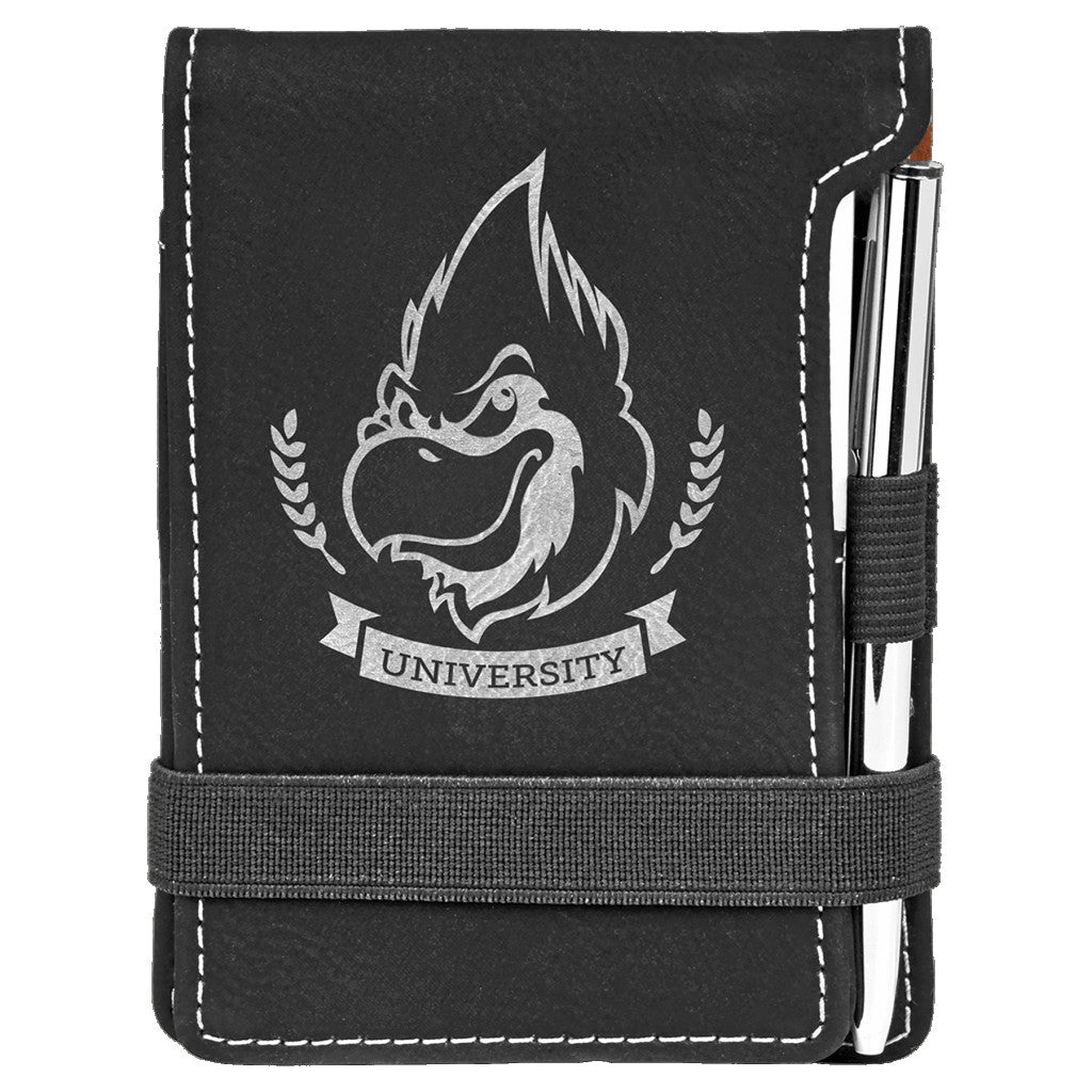 Custom Mini Leatherette Business Notepad – Personalized Professional Notepad