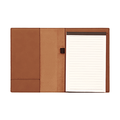 Custom 7x9 Leatherette Business Portfolio – Personalized Professional Organizer