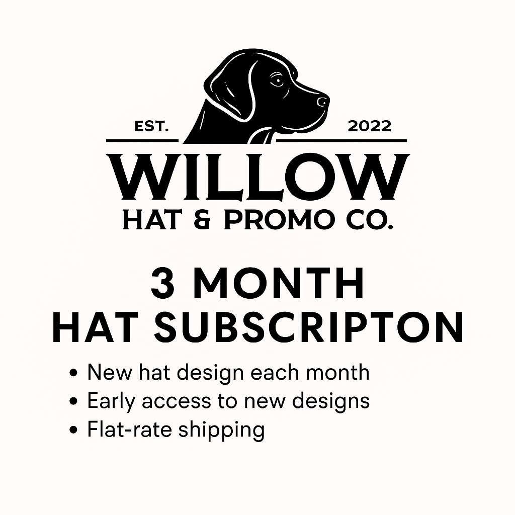 Monthly Hat Box Subscription 3 Month