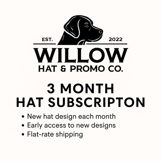 Monthly Hat Box Subscription 3 Month